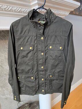 J.Crew Downtown‎ Field Jacket charcoal Grey size M